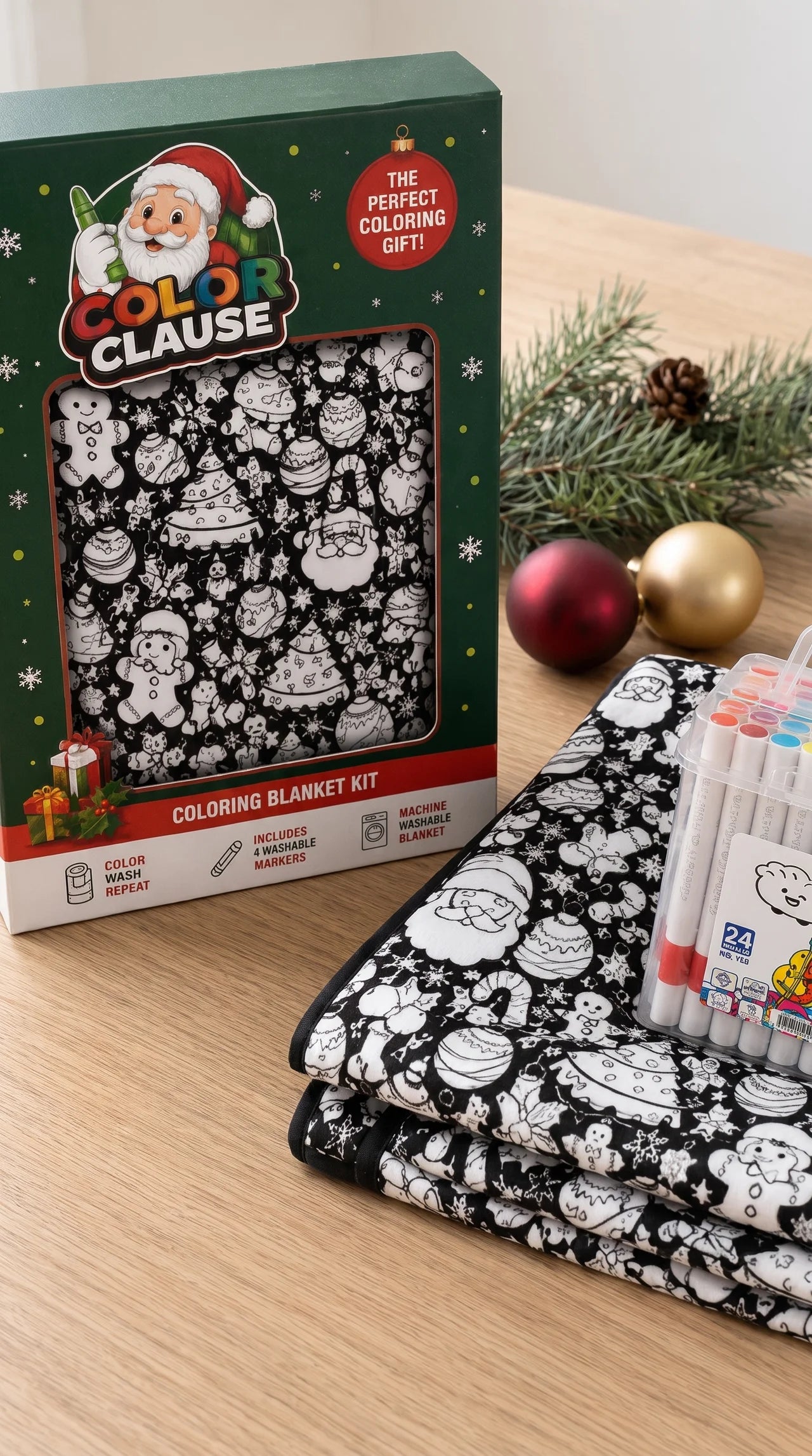 ColorClause™ Coloring Blanket